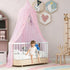 jiangcha Bed Canopy for Girls - Princess Bed Canopy - Crib Canopy for Boys and Girls Bedroom Decor, Suitable for Use