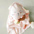 Set 100% (33" 33") CuddleBug Premium Hooded Baby Bath Towel & Washcloth (Bear) - Cotton Terrycloth Hooded Baby Towels