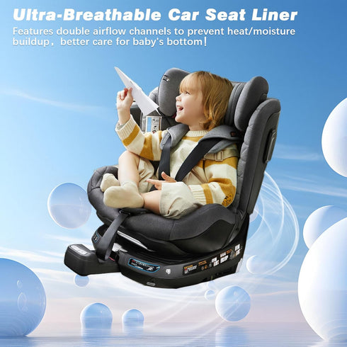 1 Pack) Piddle Pads, Multi-use and Leak Free Lines for Baby Stroller, High Chair & Car Seat, Waterproof Toilet Training
