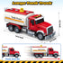 3 4 5 6 SpringFlower Toy Truck, Boy Toy for Year Old Boys, Oil Tanker Truck Toy with Sound Light and Water Spray