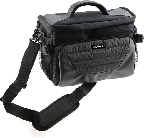 Navitech Summer Grey Baby Monitor and Camera Carry Case Bag Compatible With Infant Wide View Twin Camera