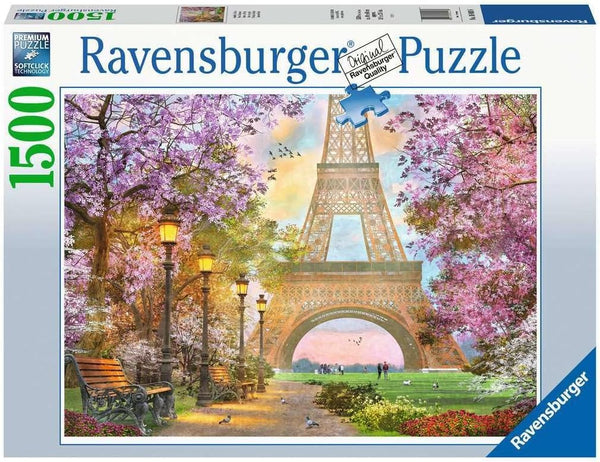 Ravensburger A Paris Stroll Puzzle - 1500 Unique Pieces, Precision Cut, Anti-Glare Surface for Adults