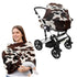 Sarogrorin Cow Print Car Seat Covers Canopy Cover Baby Pillows Cover for Sleeping for Newborn Breastfeeding Pillow