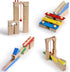 200 Set/Ball Set Calmado - pcs Marble Run Wooden Track for Kids/Girls/Boys Made of Beech Wood + Bag + Instructions