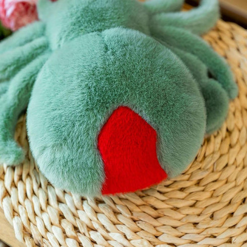 Plush Spider Stuffed Animal Toy, Soft 10 inch Kawaii Halloween Plush Spider for Kids and Adults