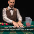 GSE 8 Deck Clear Acrylic Blackjack Discard Trays, Casino Grade Holder for Blackjack