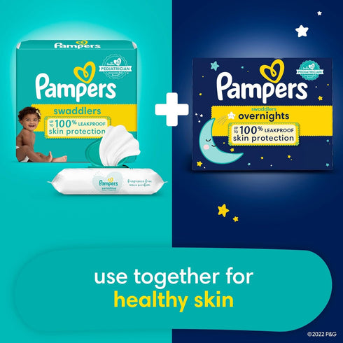 Pampers Swaddlers Diapers - Size 2, 148 Count, Ultra Soft Disposable Baby Diapers