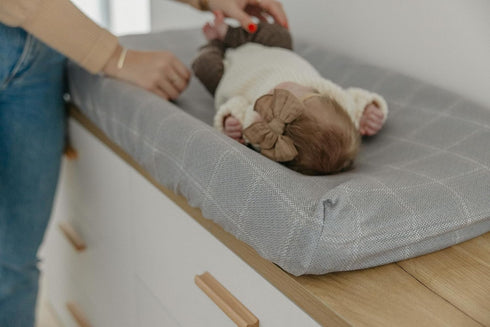 Copper Pearl Premium Knit Changing Pad Cover : Soft, Stylish, and Universal Fit for All Standard Diaper Changing Pads
