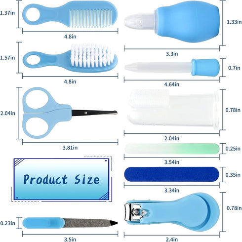 Trimmer Set Set Baby Healthcare and Grooming Kit, Electric Safety Nail Baby Nursery Newborn Nursery Health Care