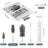 Cleaner,7in1 90Folding Zooawa Electric Baby Bottle Brush Travel kit with Rechargeable Elctric Bottle Cleaner & Drainage