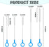 Hummingbird 20/30/40 oz Straw Cleaner Brush for Baby Bottles,Metal Straw Cleaning Brush with Nylon Bristles,Straw Brush