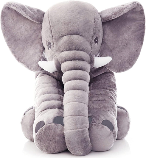 Ryttir 24 Inch Fuzzy Large Elephant Stuffed Animal, Soft Stuffed Elephants Plush