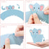 48 Pcs Jungle Safari Animal Cupcake Wrappers, Wild Party Cake Decorations for Baby Shower Birthday Themed Supplies