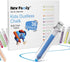 NewFamily 36-Color Dustless Chalk with Holders, Non-Toxic Washable Sidewalk & Blackboard Chalk