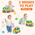 1 6-12-18 1 2 3 Baby Toys for Year Old Boy Girl Gift Musical Bus Baby Toys Months Toddler Early Learning Montessori