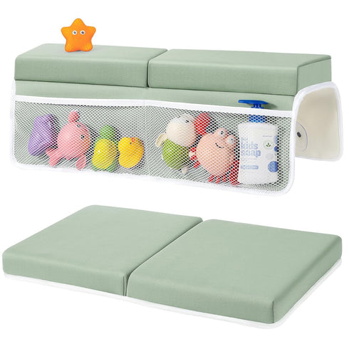 Comfortable Bath Kneeler and Elbow Kneeling Rest Pad - Painless Foam Mat