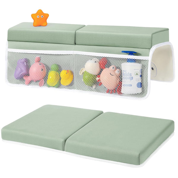 Comfortable Bath Kneeler and Elbow Kneeling Rest Pad - Painless Foam Mat