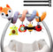 Car Seat Toys for Newborns, Stroller Toys for 0-6 Months with Music Rattles and Teether for Boys Girls
