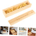 Cabilock Wooden Pregnancy Test Keepsake Box Newborn Announcement Storage Case for Mementos Unique Slide Lid Design