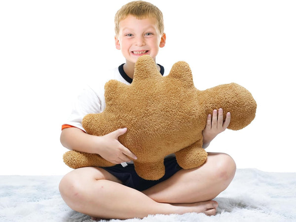 TVVPGG Dino Nugget Plush,Large 23 in Dino Nugget Pillow Stuffed Toy, Funny Dino