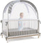 Lazyzzzz Crib Tent, Pop Up Mosquito Crib Net with Double Zipper Self-Locked,1200