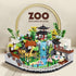 Zoo Building Model Set, 5000 Pcs Micro Building Toys, Creative Zoological Park Model Set, Gift for Adults and Kids (822)