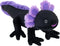 Wild Republic Cuddlekins Mini Black Axolotl, 8 Inches Stuffed Animal, Plush Toy, Fill from Recycled Water Bottles