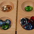 WE Games Replacement Glass Mancala Stones, Assorted Colors