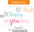 Inspirational Wall Decor Quotes for Boy Girl RoomBe Bright Be Happy Be Yout iful Decor for Living Room Bedroom