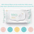 248 (4 Pack 62 Count Niki's Natural Baby Wipes | Sensitive Organic Baby Wipes | Made with Manuka Honey and Coconut Oil