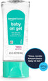6.5 oz, Pack 1 Amazon Basics Baby Oil Gel with Aloe Vera & Vitamin E, Moisturizing, Fast Absorbing, No-Mess