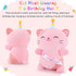 Plush,14 Achwishap Cat Stuffed Animal,Birthday Girls Cat Cats Plush Toys,Cute Plushies Birthday Gifts for Girls,Kawaii