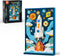 Micro Brick Rocket Building Set, DIY Space Rocket Model Craft Kit, 3D