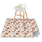 Blissful Diary Baby Splat Mat for Under High Chair, 50.4 x 50.4