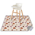 Blissful Diary Baby Splat Mat for Under High Chair, 50.4 x 50.4