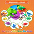 Counting 3 4 5 54 Jumbo Sorting & Dinosaurs Matching Game - Educational Dinosaur Toys for Year Olds with Math