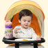 3-in-1 Universal Stroller Snack Tray with Cup Holder and Phone Holder, Perfect for Shopping and Stroller Accessories