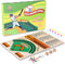 Jioustoy Baseball Board Game, Wooden Baseball Dice Game with Marbles, Baseball Travel