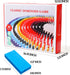 1000 PCS Dominoes Set with Extra 11 Add-on Blocks, 10 Colors Racing Tile Games Educational Toy for Kids Birthday Party
