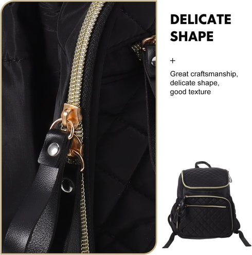 LOPUNER Backpack Diaper Storage Bag Baby - Stylish Diaper Bag For Women - Comfortable Shoulder Strap For Travel