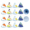 AMAZYC-US 16 Pcs Coral Velvet Pee Covers Baby Boy, Strong Water Absorption Reusable