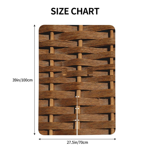CQMZJHU Rattan Wicker Brown Texture Baby Car Seat, Rain Shelter, Multifunctional Nursing Cover for Newborns, Mother