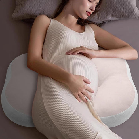 FTVOGUE Pregnancy Pillow, U Shaped Maternity Pillow for Pregnant Women with Polyester Fiber, Lumbar Support Pillow