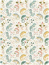 miaozhen 1 Pack 52x28 Cotton Crib Sheets for Baby Boys Girls Comfy Breathable Off White Playful Chameleon Colorful