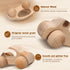 TOY Life Wooden Cars for Toddlers 1-3 - Montessori Toys for Babies, Baby Rattle Wooden Toy Truck