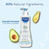 Mustela Baby Gentle Cleansing Gel, Hair & Body Wash with Natural Avocado, Biodegradable Formula