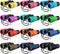 12 Pcs Binoculars for Kids - Shock Proof Educational Learning Binoculars for Age 3-12 Years, Outdoor Activities