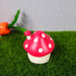 YEYILILINHONG Miniature Mushroom House Fairy Garden Resin Ornament Micro Landscape Molds for Tabletop Dollhouse Bonsai