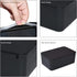 Stylish Black Diaper Wipes Holder - Versatile Tissue Storage Box for Home, Office, and Cars