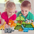 Voxifyx Set 5-7 Magnetic Tiles Grassland Animals Theme Toys, Magnet Tiles Building Blocks Toys for Kids Ages Year Old